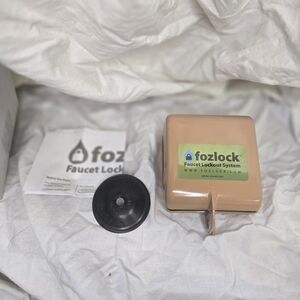 Fozlock Insulated Water Spigot Lock System Garden Security Open With Box No Lock